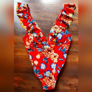 Marina West Ruffle Swimsuit